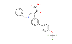 ALPHA-氧代-1-(苯基甲基)-5-[4-(三氟甲氧基)苯基]-1H-吲哚-3-乙酸