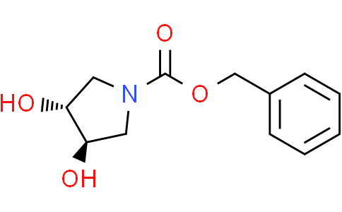 benzyl trans-3,4-dihydroxypyrrolidine-1-carboxylate