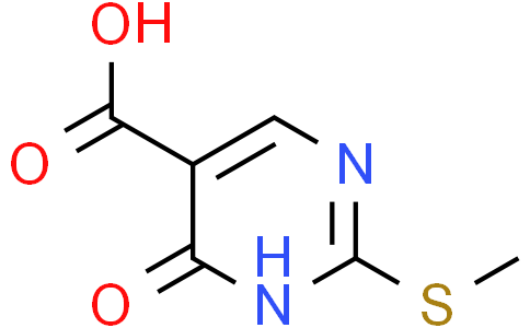 2-methylsulfanyl-6-oxo-1H-pyrimidine-5-carboxylic acid