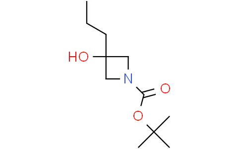 tert-butyl 3-hydroxy-3-propyl-azetidine-1-carboxylate