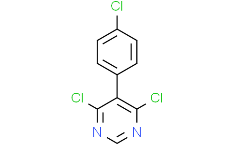 4,6-dichloro-5-(4-chlorophenyl)pyrimidine