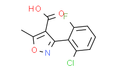 3-(2-氯-6-氟苯基)-5-甲基异噁唑-4-甲酸,99%