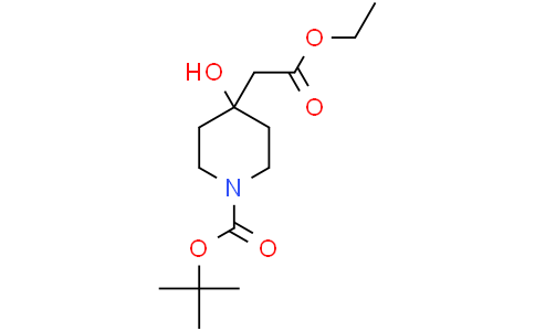 tert-butyl 4-(2-ethoxy-2-oxo-ethyl)-4-hydroxy-piperidine-1-carboxylate