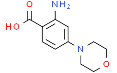 2-氨基-4-(4-吗啉基)苯甲酸,≥95%