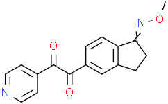 1,2-Ethanedione, 1-[2,3-dihydro-1-(MethoxyiMino)-1H-inden-5-yl]-2-(4-pyridinyl)-