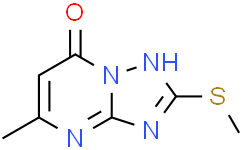 7-羟基-5-甲基-2-甲基硫代-s-三唑并[1，5-a]嘧啶,≥98%(HPLC)