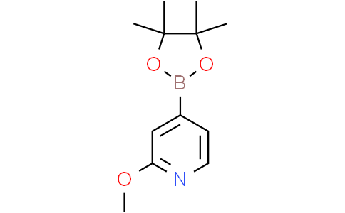 2-methoxy-4-(tetramethyl-1,3,2-dioxaborolan-2-yl)pyridine