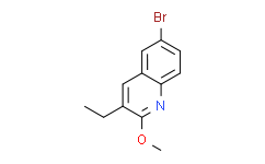 6-溴-3-乙基-2-甲氧基喹啉,≥95%