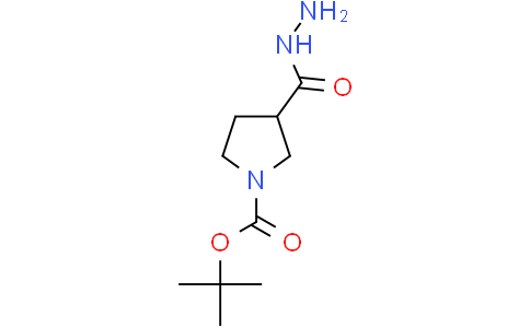 tert-butyl 3-(hydrazinecarbonyl)pyrrolidine-1-carboxylate