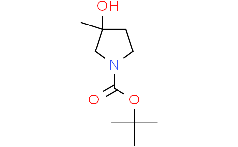 tert-butyl 3-hydroxy-3-methyl-pyrrolidine-1-carboxylate