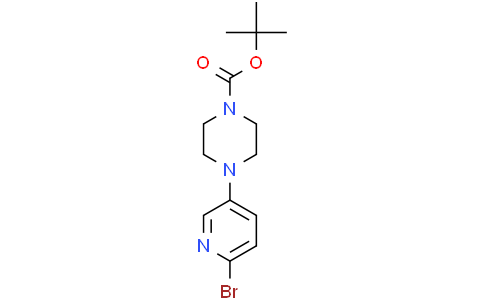 tert-butyl 4-(6-bromo-3-pyridyl)piperazine-1-carboxylate