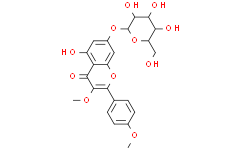 3,4'-二甲氧基山奈酚 7-O-葡萄糖苷