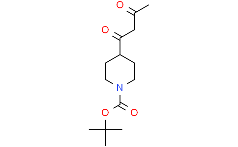 tert-butyl 4-(3-oxobutanoyl)piperidine-1-carboxylate