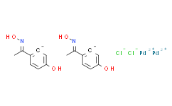 二-μ-氯双[5-羟基-2-[1-(肟基)乙基]苯基]钯(II)二聚体,95%