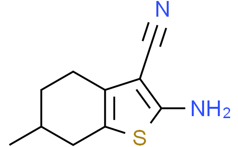 2-amino-6-methyl-4,5,6,7-tetrahydrobenzothiophene-3-carbonitrile