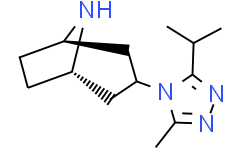 外型-3-[3-甲基-5-异丙基-4H-1，2，4-三氮唑]-8-氮杂双环[3，2，1]辛烷
