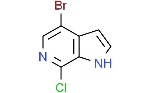 4-溴-7-氯-1H-吡咯并[2,3-C]吡啶