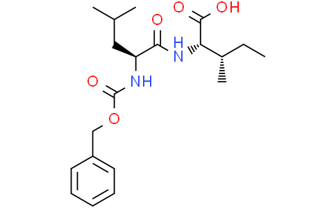 (2S,3S)-2-((S)-2-(((Benzyloxy)Carbonyl)Amino)-4-Methylpentanamido)-3-Methylpentanoic AcidCas:42537-96-2