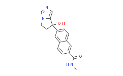 6-(6,7-二氢-7-羟基-5H-吡咯并[1,2-c]咪唑-7-基)-n-甲基-2-萘羧酰胺
