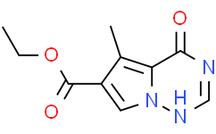 乙基5-甲基-4-氧代-3，4-二氢吡咯并[2，1-f]-1，2，4-三嗪-6-羧酸酯,97%