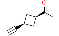cis-1-(3-ethynylcyclobutyl)ethanone