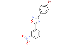 3-(4-溴苯基)-5-(3-硝基苯基)-1,2,4-恶二唑