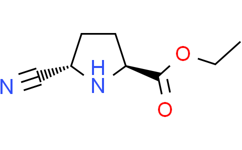 ethyl (2S,5S)-5-cyanopyrrolidine-2-carboxylate