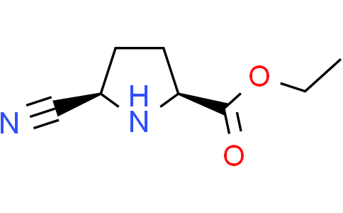 ethyl (2S,5R)-5-cyanopyrrolidine-2-carboxylate
