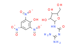 1-(二氨基亚甲基)-3-(beta-D-呋喃核糖基)脲苦味酸盐,82%