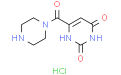6-(piperazine-1-carbonyl)-1H-pyrimidine-2,4-dione hydrochloride