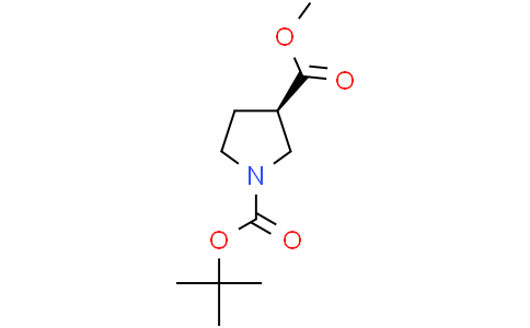 1-tert-butyl 3-methyl (3R)-pyrrolidine-1,3-dicarboxylate