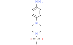 4-(4-甲烷磺酰基-哌嗪-1-基)-苯胺,98%