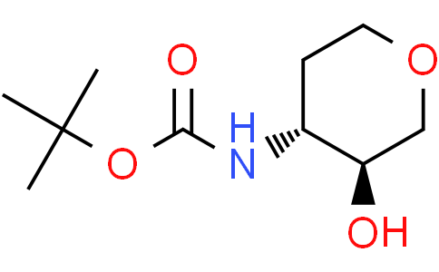 tert-butyl N-[trans-3-hydroxytetrahydropyran-4-yl]carbamate