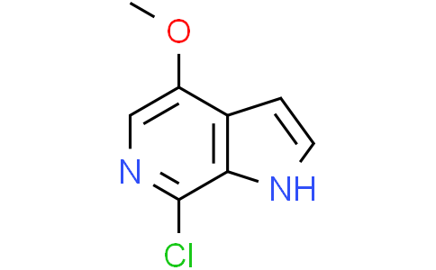 7-氯-4-甲氧基-1H-吡咯并[2,3-C]吡啶