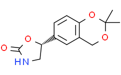 (R)-5-(2，2-二甲基-4H-苯并[d] [1，3]二氧杂环己烯-6-基)恶唑烷-2-酮,≥99%