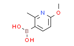 (6-甲氧基-2-甲基吡啶-3-基)硼酸,97%