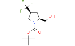 (2S,4S)-2-(羟甲基)-4-(三氟甲基)吡咯烷-1-羧酸叔丁酯