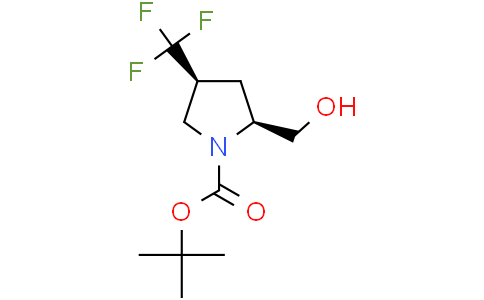 tert-butyl (2S,4S)-2-(hydroxymethyl)-4-(trifluoromethyl)pyrrolidine-1-carboxylate
