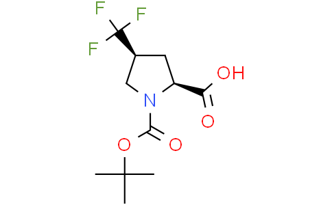 (2S,4S)-1-[(tert-butoxy)carbonyl]-4-(trifluoromethyl)pyrrolidine-2-carboxylic acid
