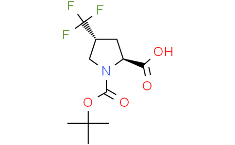 (2S,4R)-1-[(tert-butoxy)carbonyl]-4-(trifluoromethyl)pyrrolidine-2-carboxylic acid