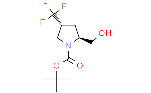 tert-butyl (2S,4R)-2-(hydroxymethyl)-4-(trifluoromethyl)pyrrolidine-1-carboxylate