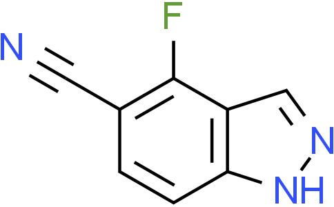 4-fluoro-1H-indazole-5-carbonitrile