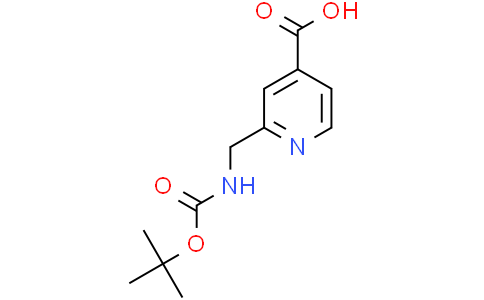 2-[(tert-butoxycarbonylamino)methyl]pyridine-4-carboxylic acid