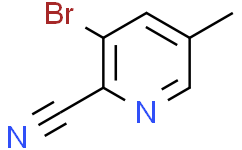 3-溴-5-甲基-吡啶-2-甲腈,≥95%