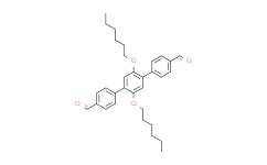 2'，5'-bis(hexyloxy)-[1，1':4'，1''-terphenyl]-4，4''-dicarbaldehyde,98%
