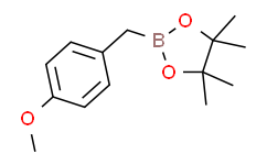 2-(4-甲氧基苄基)-4，4，5，5-四甲基-1，3，2-二氧杂硼烷,≥97%(GC)(T)