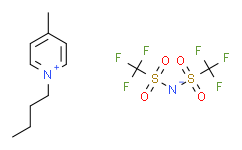 1-丁基-4-甲基吡啶双(三氟甲磺酰)亚胺,≥98%