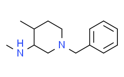 (3S，4s)-1-苄基-n，4-二甲基哌啶-3-胺,95%