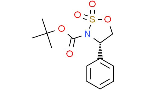 tert-butyl (4S)-2,2-dioxo-4-phenyl-1,2λ⁶,3-oxathiazolidine-3-carboxylate
