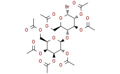 (2R，3S，4S，5R，6S)-2-(乙酰氧基甲基)-6-(((2R，3R，4S，5R，6R)-4，5-二乙酰氧基-2-(乙酰氧基甲基)-6-溴四氢-2H-吡喃-3-基)氧基)四氢-2H-吡喃-3，4，5-三基 三乙酸酯